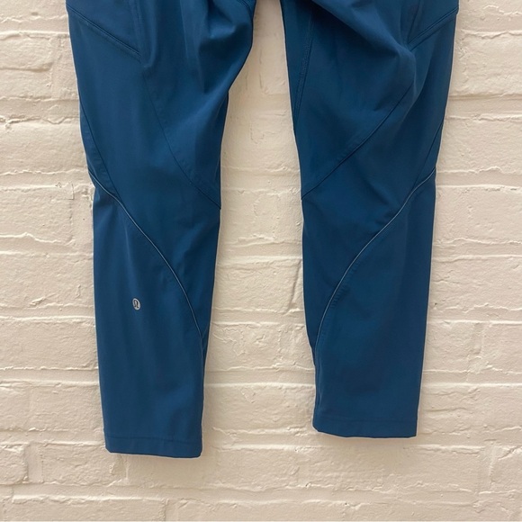 Lululemon || Lead The Pack Crop 23" Nile Blue Teal 8 - Picture 4 of 8